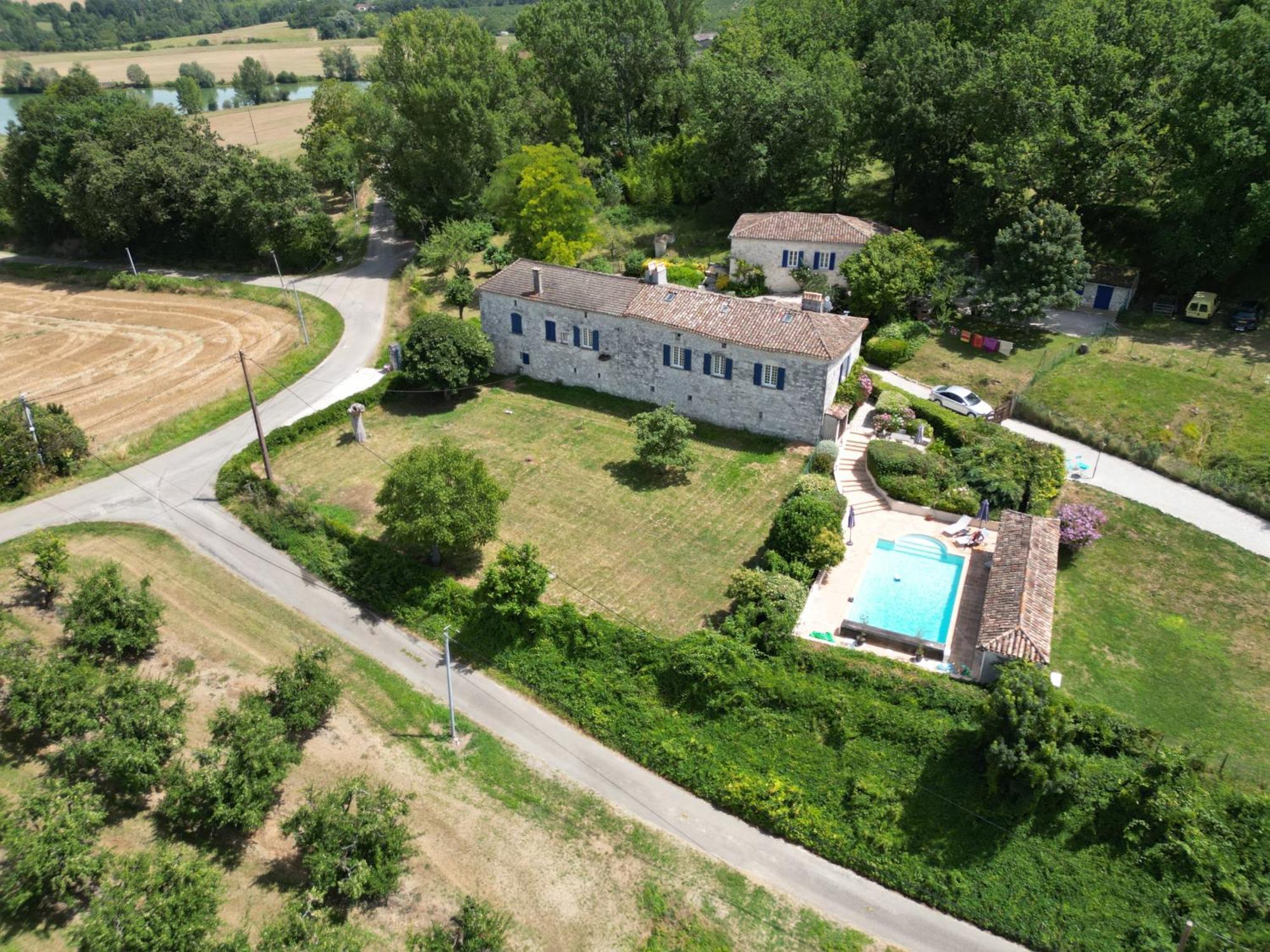 Bergerie Le Vieux Manoir Apartment Valeilles Exterior photo